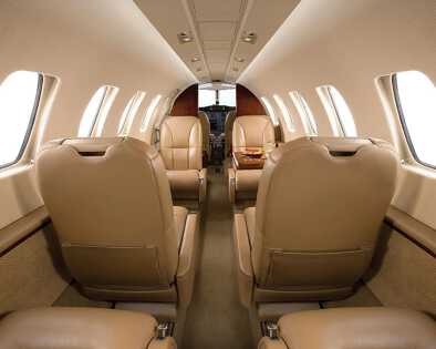 Cosy yet professional: The cabin of the Cessna Citation CJ2 Cosy yet professional: The cabin of the Cessna Citation CJ2