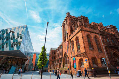 John Rylands Library built in 1988 by Enriqueta Rylands, his wife after John's death, it's opened to public in 1900. The library houses some 4 millions invaluable books John Rylands Library built in 1988 by Enriqueta Rylands, his wife after John's death, it's opened to public in 1900. The library houses some 4 millions invaluable books