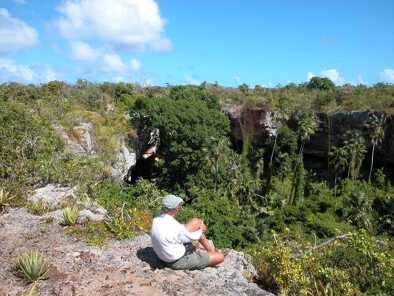 Caving with a private guide Caving with a private guide