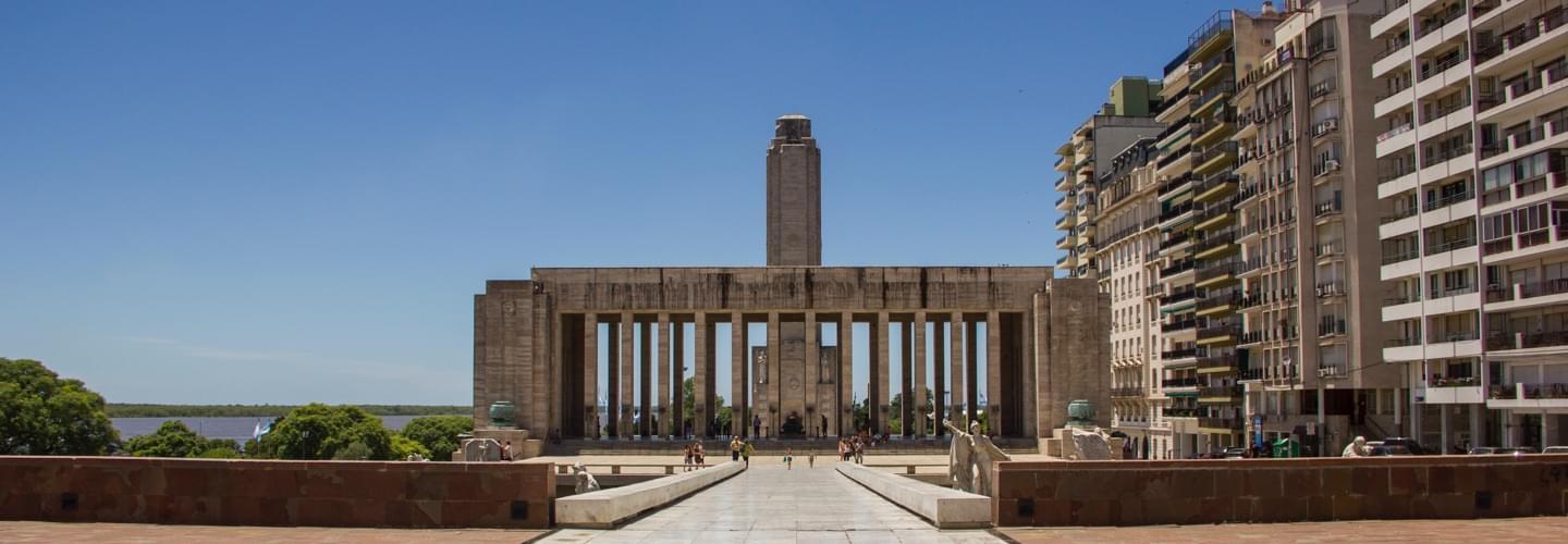 Photo of the National Flag Memorial in Rosario, Argentina