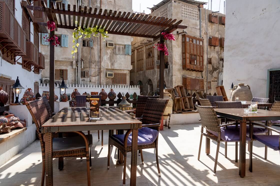 very nice caffe bar on street Al Kabli Ln in the old part of the city Jeddah, Al Balad