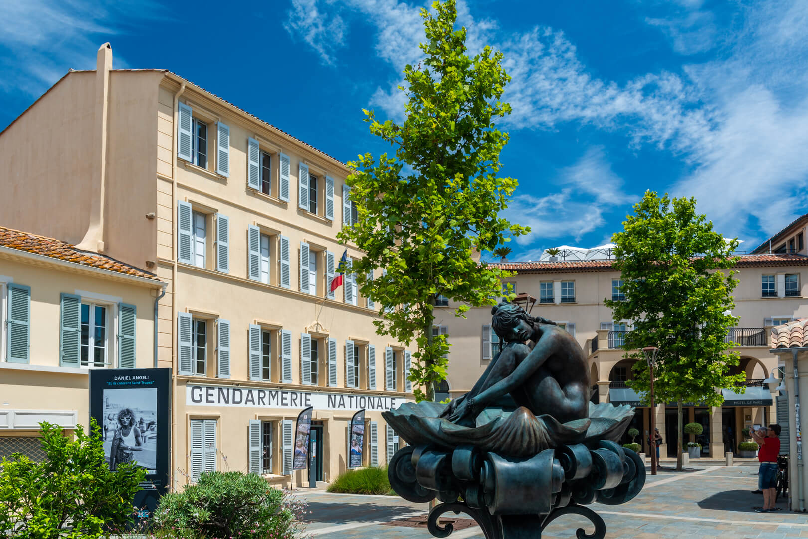 Musée de la gendarmerie et du cinéma de Saint-Tropez. Un des lieux les plus visités de la ville.