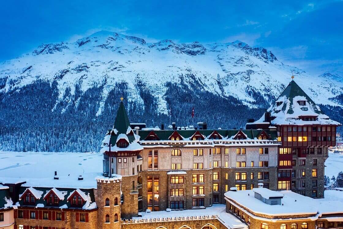 Badrutt’s Palace Hotel in St Moritz