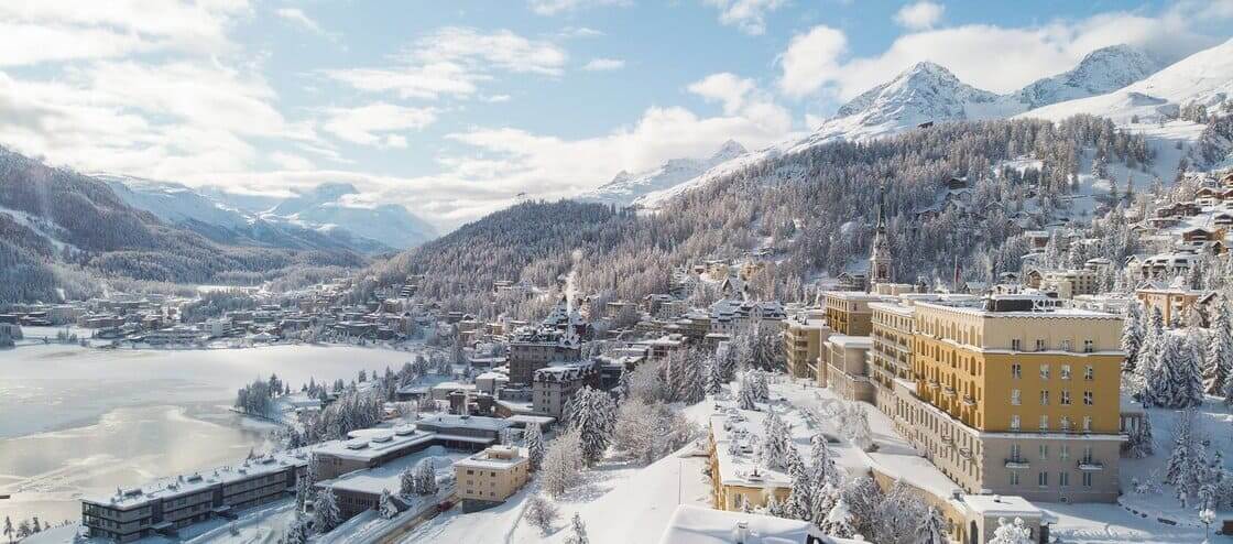 Kulm Hotel in St Moritz