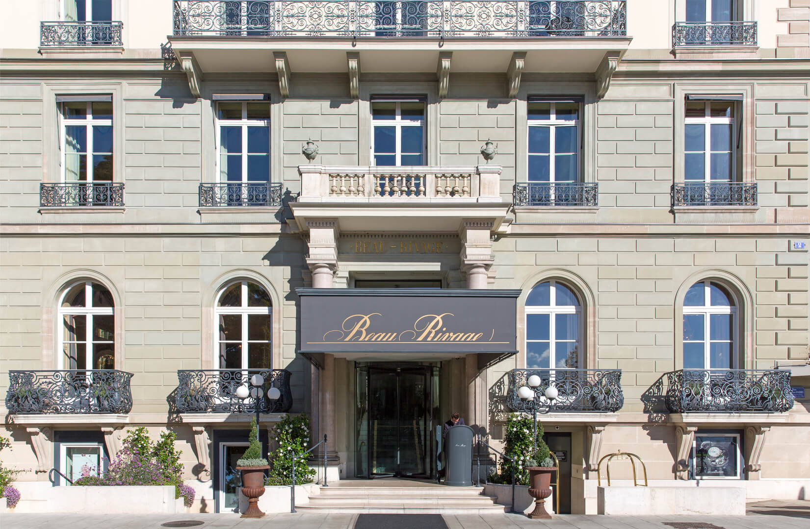 Hotel 5 Star Beau Rivage Hotel Geneva, Switzerland.