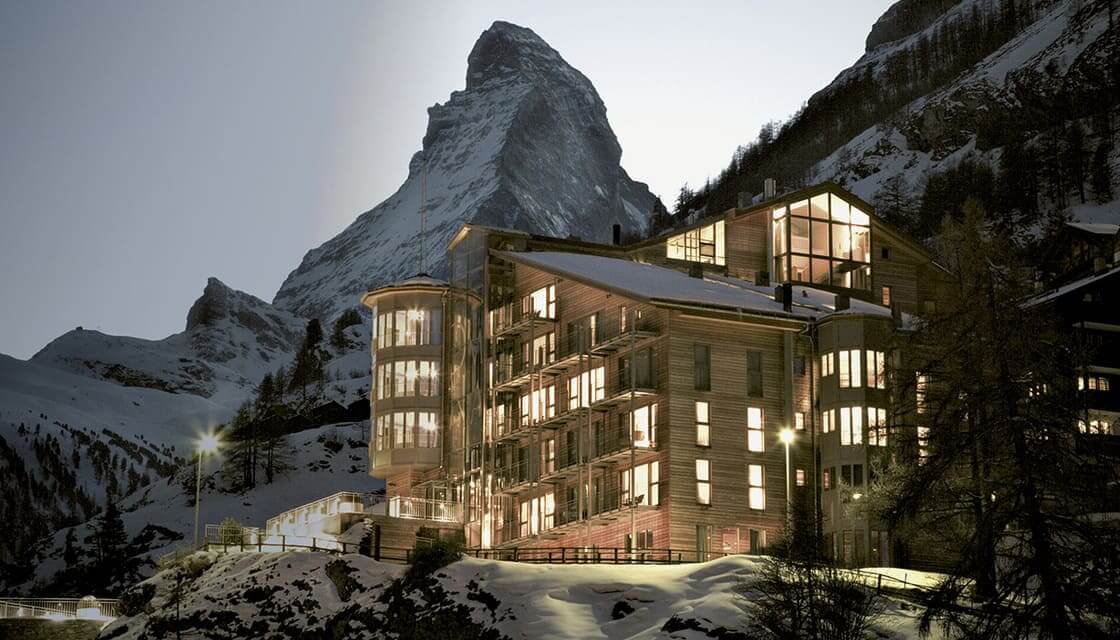 The Omnia Hotel in Zermatt