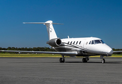 Midsize Jet Cessna Citation III to charter for private aviation business flights with swiss broker offering comfort and luxury for passengers
