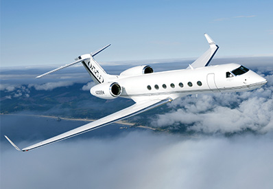 Long Range Business Jet Gulfstream G550 to charter for private aviation flights with LunaJets  for unparalleled performance and efficiency