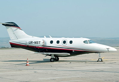 Light Jet Hawker Beechcraft Premier 1A to charter for with LunaJets, spacious, combination of performance and comfort, short-haul flights
