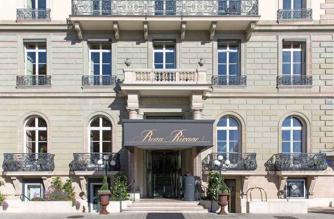 Hôtel 5 étoiles Beau Rivage Hôtel Genève, Suisse.