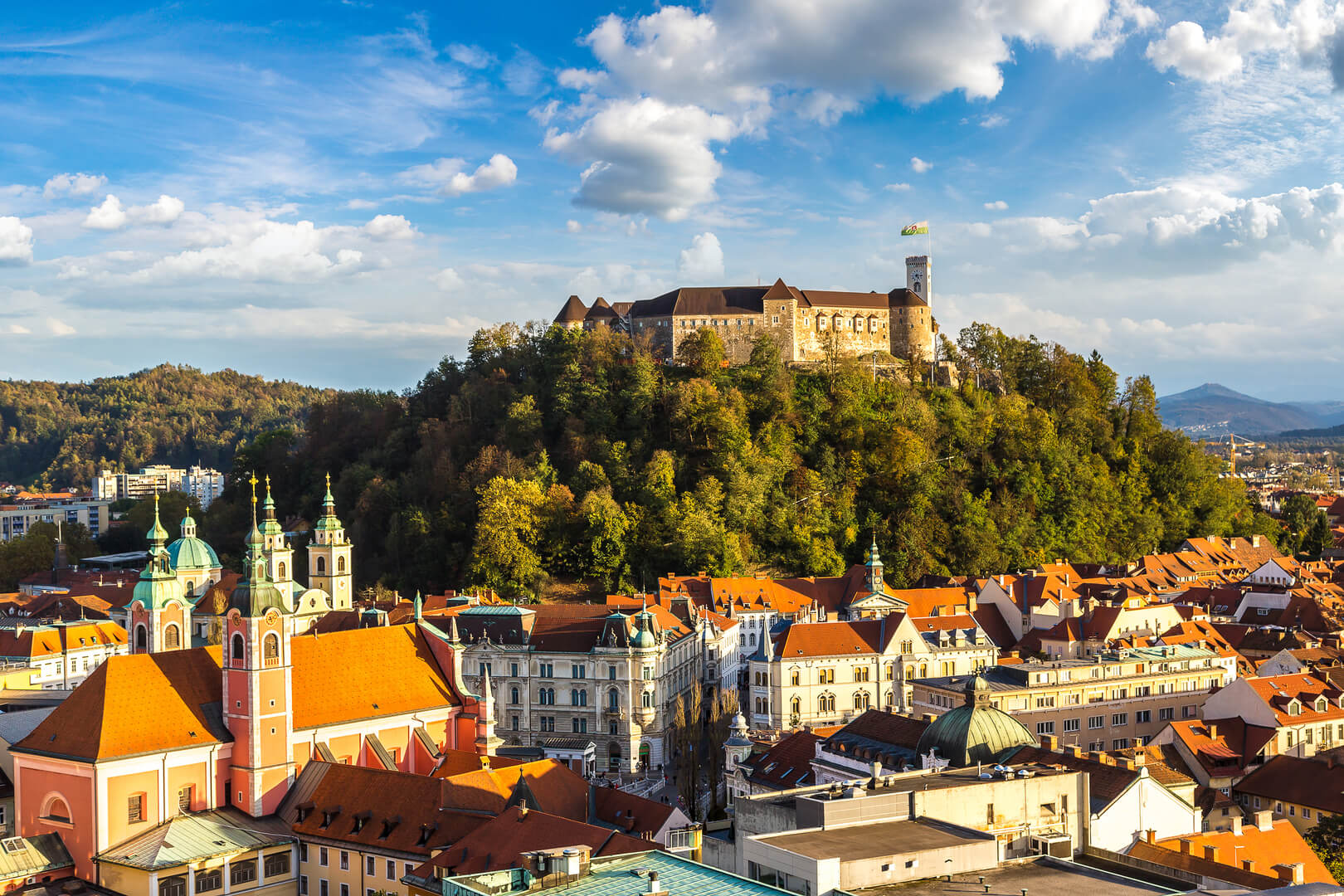 Besuchen Sie die Burg von Ljubljana