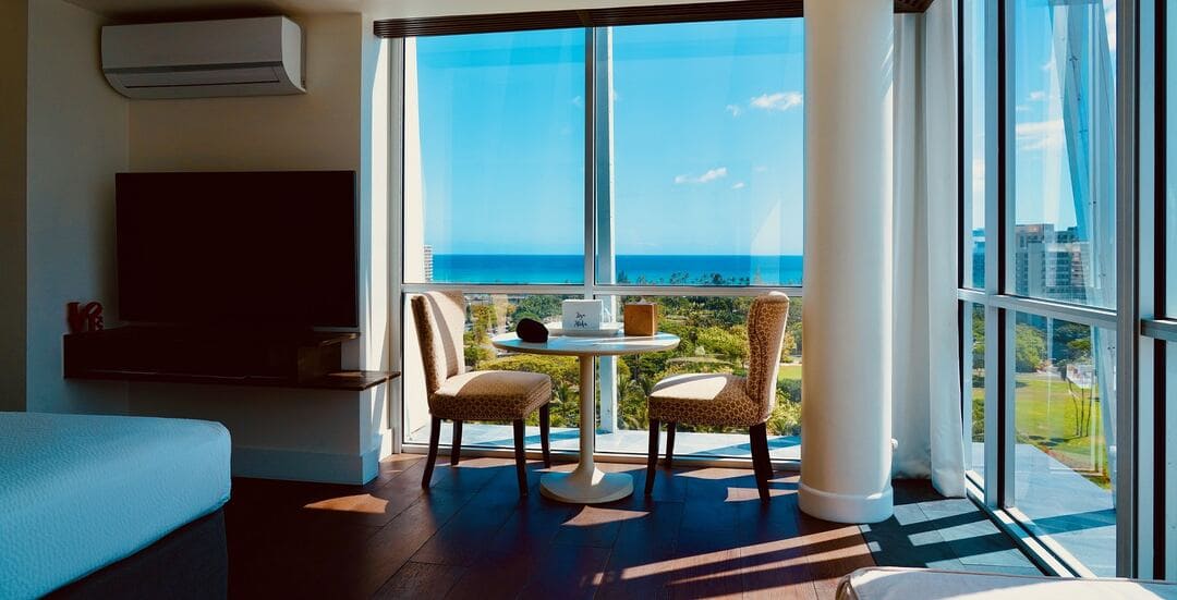 Zimmer mit Panoramablick im Waikiki Hotel