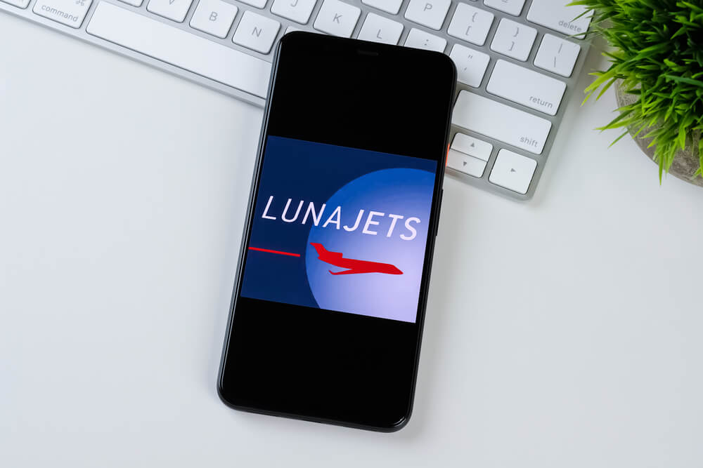 Application mobile LunaJets