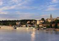 Photo of Belgrade in Serbia taken from the Danube River