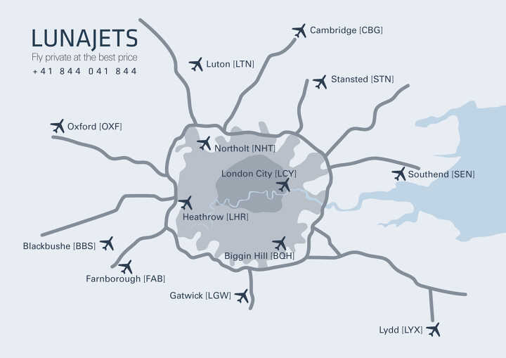 Welcher Flughafen In London Was Passagiere Die Mit Einem Privatjet Reisen Wissen Sollten Lunajets