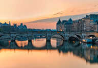 Nice Bridge in Paris France