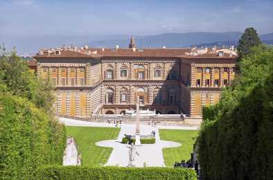 Boboli-Gärten und Pitti-Palast Sommertag in Florenz