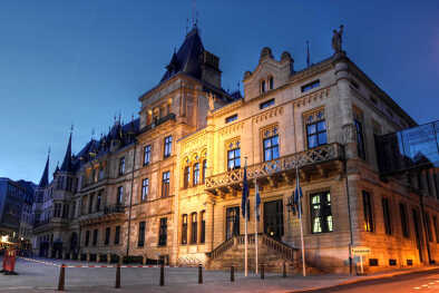Palais grand-ducal et Chambre des Députés, ville de Luxembourg, Grand-Duché de Luxembourg 