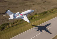 Super Large Business Jet Dassault Falcon 900LX to charter for private aviation flights with LunaJets for fuel efficiency, range, intercontinental