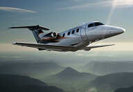 Very Light Jet Embraer Phenom 100 to charter for private aviation with LunaJets for intra-European short-haul flights or weekend getaways