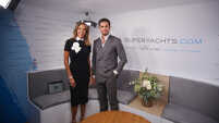 Heather Collier and Alain Leboursier in the superyachts.com interview studio