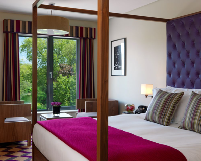 Overnight for two in a cosy garden view room. 
Full Irish breakfast & Welcome tipple & treats with our compliments