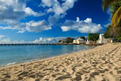 vista del muelle de Speightstown vista del muelle de Speightstown
