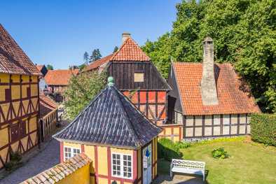 the oldtown of Aarhus