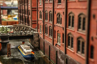 Il paese delle meraviglie in miniatura ad Amburgo, Germania Il paese delle meraviglie in miniatura ad Amburgo, Germania