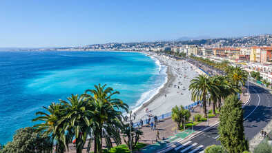 front view mediterranean sea bay angels front view mediterranean sea bay angels