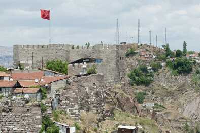 View of Citadel of Ankara, Ankara, Turkey
