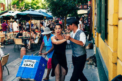 La Boca in Buenos Aires La Boca in Buenos Aires