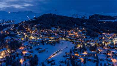 El tipo de esquí por el que Suiza es famosa: belleza y pendientes brillantes