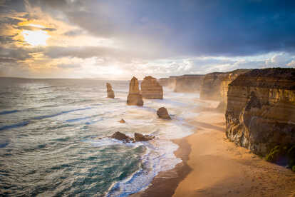 beautiful beach of australia