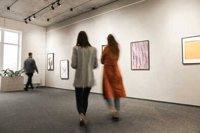 Interior de la Galería de Arte Nyaman Interior de la Galería de Arte Nyaman