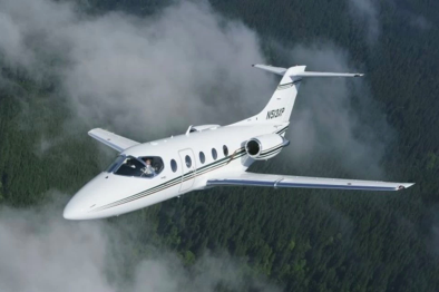 Beechcraft Beechjet 400a en Vuelo Beechcraft Beechjet 400a en Vuelo