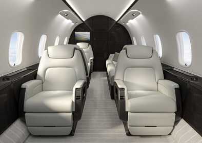 Bombardier Challenger 350 Flugzeugkabine Bombardier Challenger 350 Flugzeugkabine