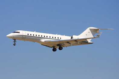 Bombardier Global Express 6000 en vol Bombardier Global Express 6000 en vol