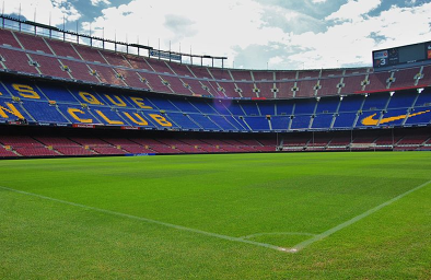 Camp nou stadium in Barcelona