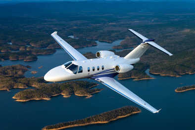 Cessna Citation M2 en vuelo Cessna Citation M2 en vuelo