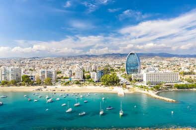 Panorámica de la ciudad de Limassol, Chipre Panorámica de la ciudad de Limassol, Chipre