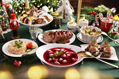 traditional polish food served on christmas eve traditional polish food served on christmas eve