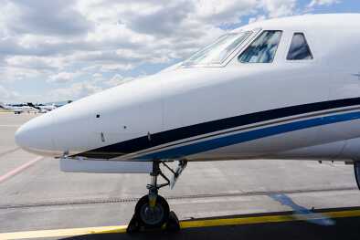 Nez du Citation XLS de Cessna (partie avant de l'avion) Nez du Citation XLS de Cessna (partie avant de l'avion)