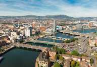 Jet privado entre Faro y Belfast