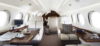 Dassault Falcon 7X aircraft cabin Dassault Falcon 7X aircraft cabin