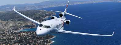 Dassault Falcon 8X im Flug Dassault Falcon 8X im Flug