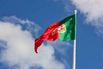 La bandera portuguesa La bandera portuguesa