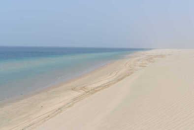 Khor Al Adaid, Mare Interno, Deserto del Qatar, Medio Oriente Khor Al Adaid, Mare Interno, Deserto del Qatar, Medio Oriente