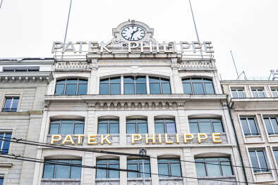 Ginebra, Suiza, 05 de marzo de 2018, escaparate de Patek Philippe con relojes mecánicos de moda. Patek Philippe es un fabricante de relojes suizo fundado en 1851. diseña y fabrica relojes. Ginebra, Suiza, 05 de marzo de 2018, escaparate de Patek Philippe con relojes mecánicos de moda. Patek Philippe es un fabricante de relojes suizo fundado en 1851. diseña y fabrica relojes.