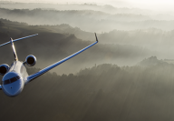 Bombardier Global 6000 en pleno vuelo Bombardier Global 6000 en pleno vuelo
